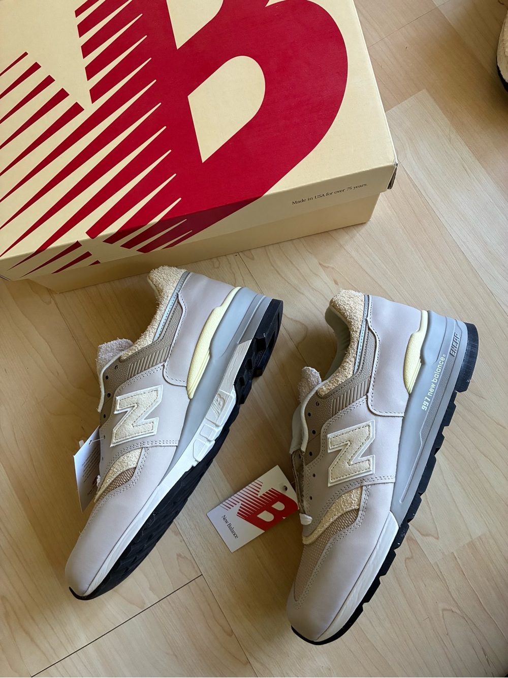 New Balance Teddy Santis 997 U997GG Moonrock Driftwood Made in USA Men's